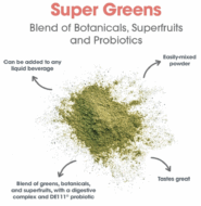 Super Greens Powder - 240 grams (8.45 oz) - Image 6
